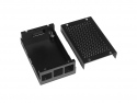 Case Raspberry Pi 4B + Fan Aluminum Black